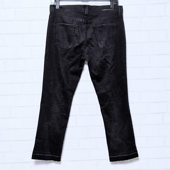 CURRENT/ELLIOTT Cropped Straight Leg Jeans 26 - Picture 5 of 8
